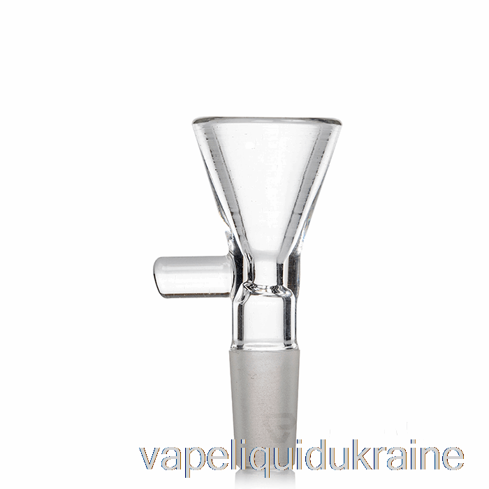 Vape Liquid Ukraine MJ Arsenal 10mm CACHE Funnel Bowl Slide Clear